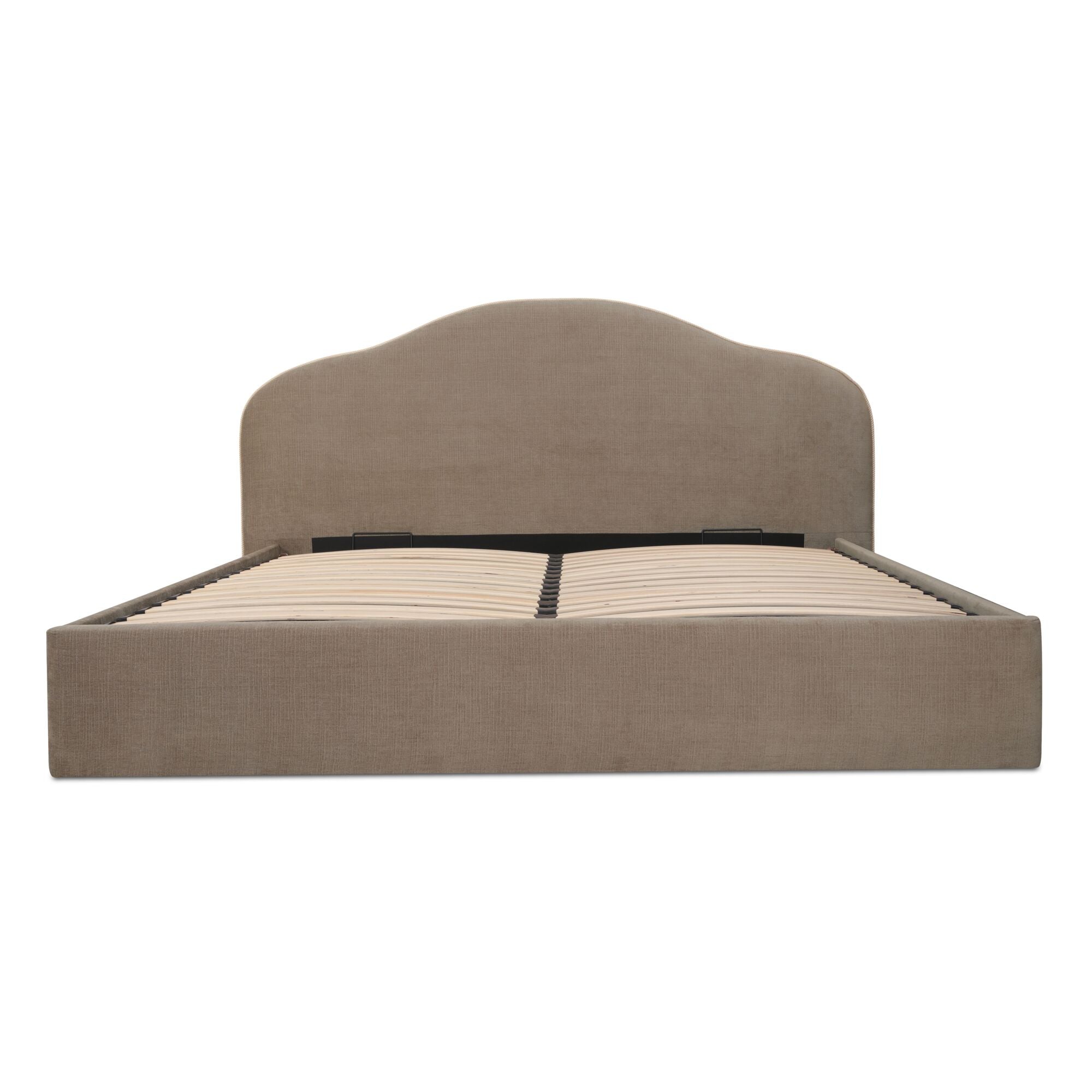 Maggie King Storage Bed Taupe