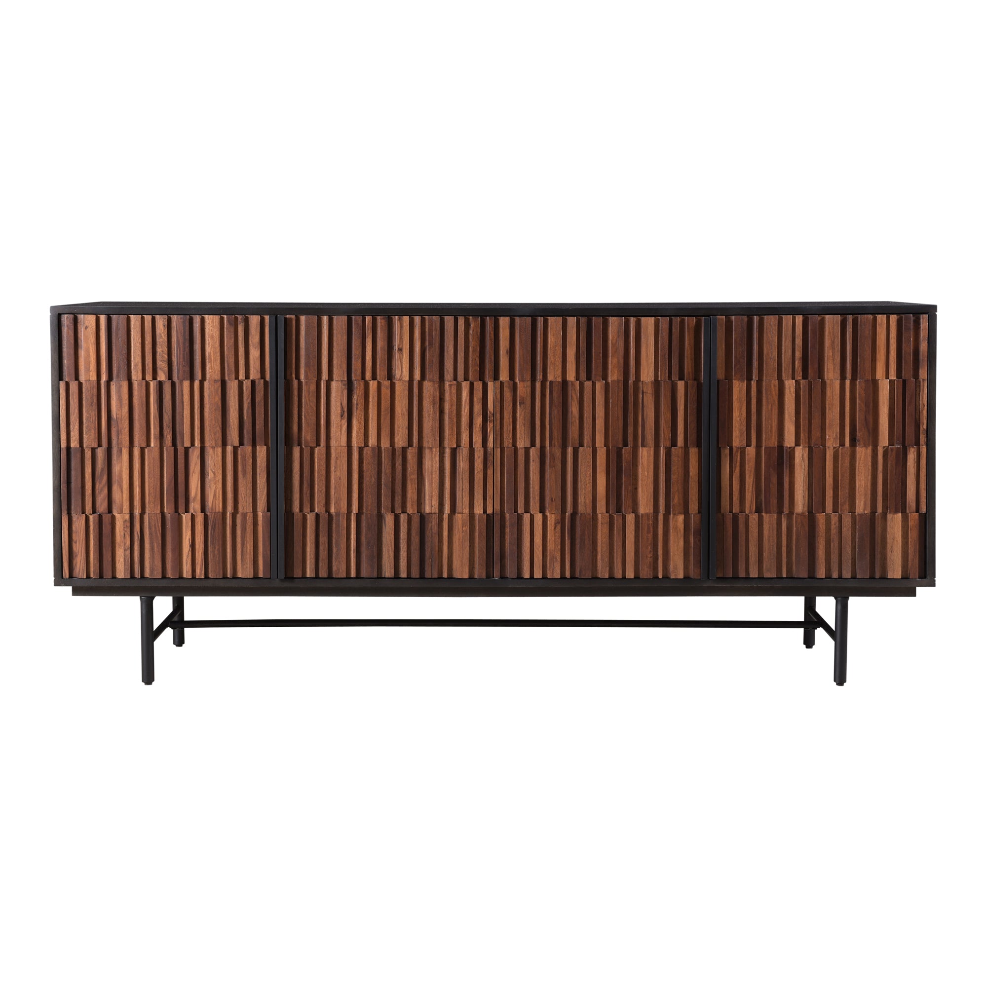 Jackson Sideboard Black - Moes Home