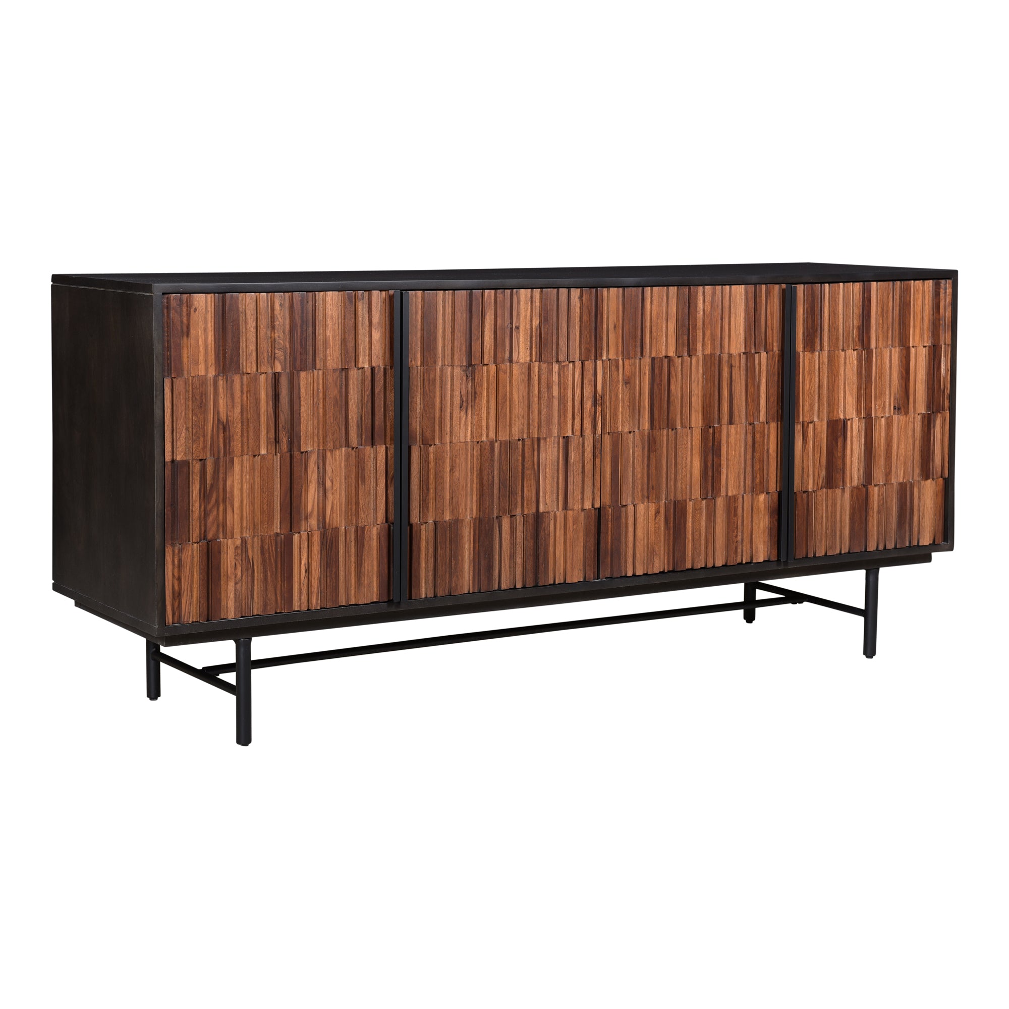 Jackson Sideboard Black - Moes Home