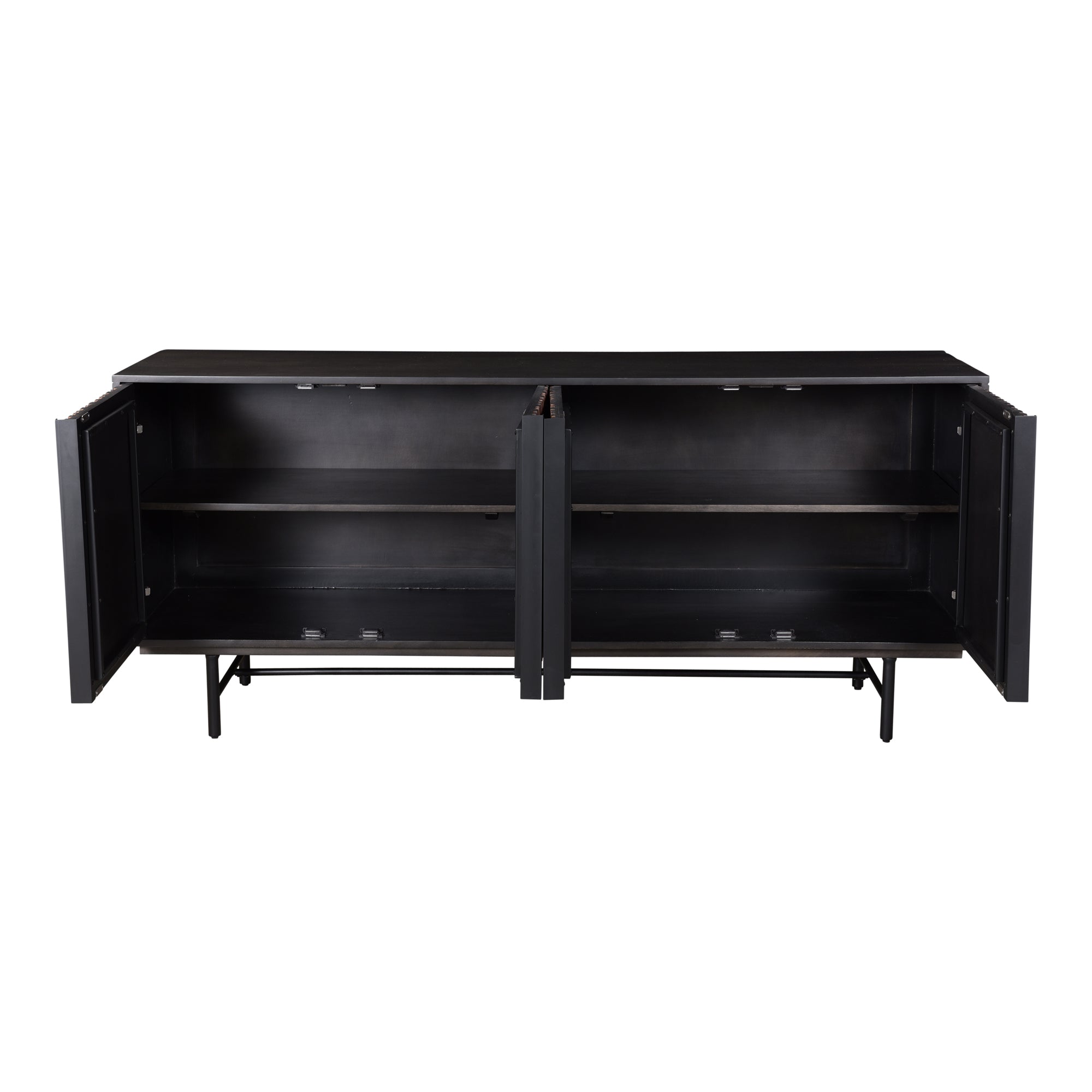 Jackson Sideboard Black - Moes Home