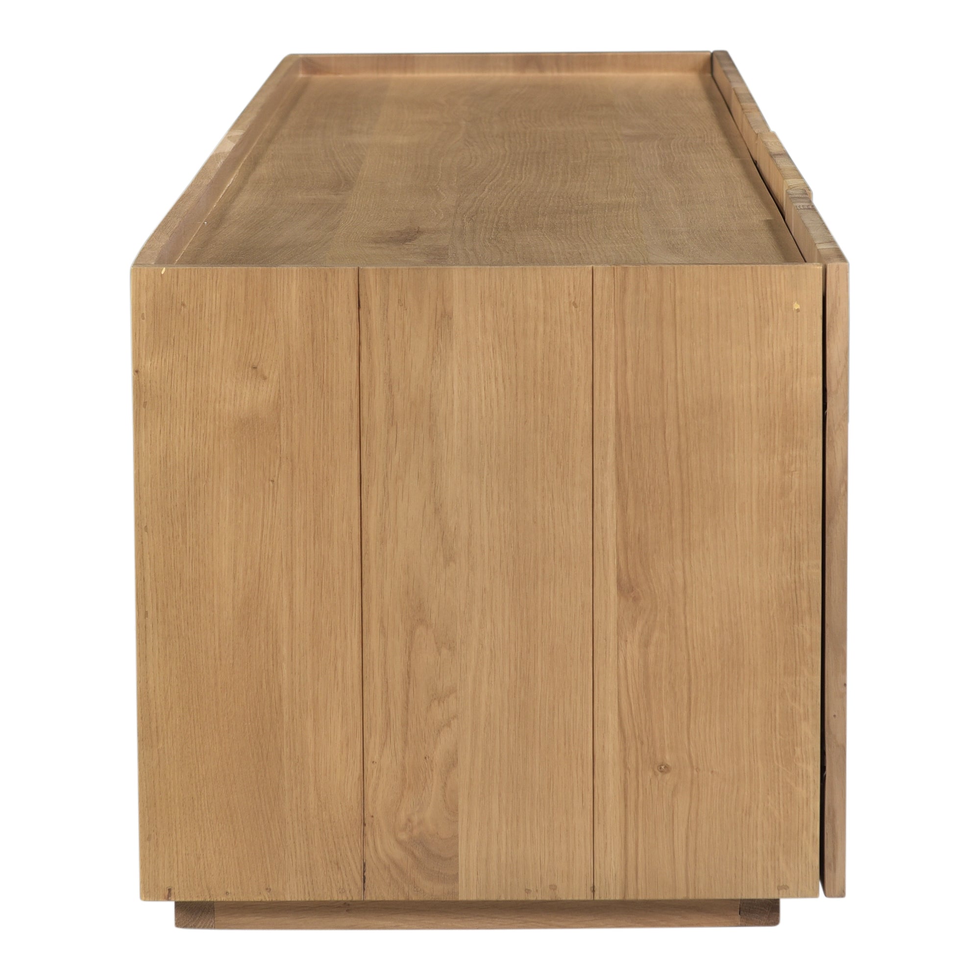 Plank Media Cabinet Natural - Moes Home