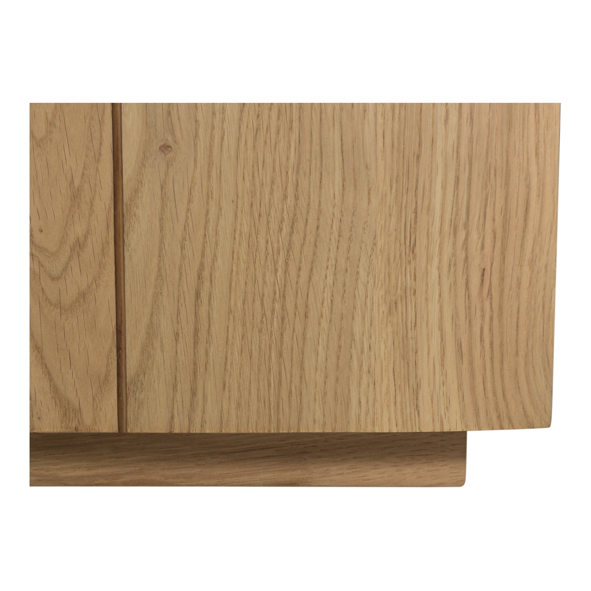 Plank Media Cabinet Natural - Moes Home