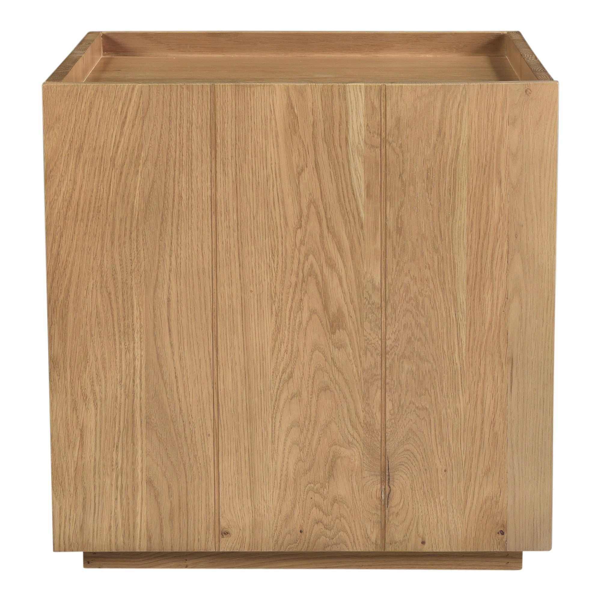 Plank Nightstand Natural - Moes Home