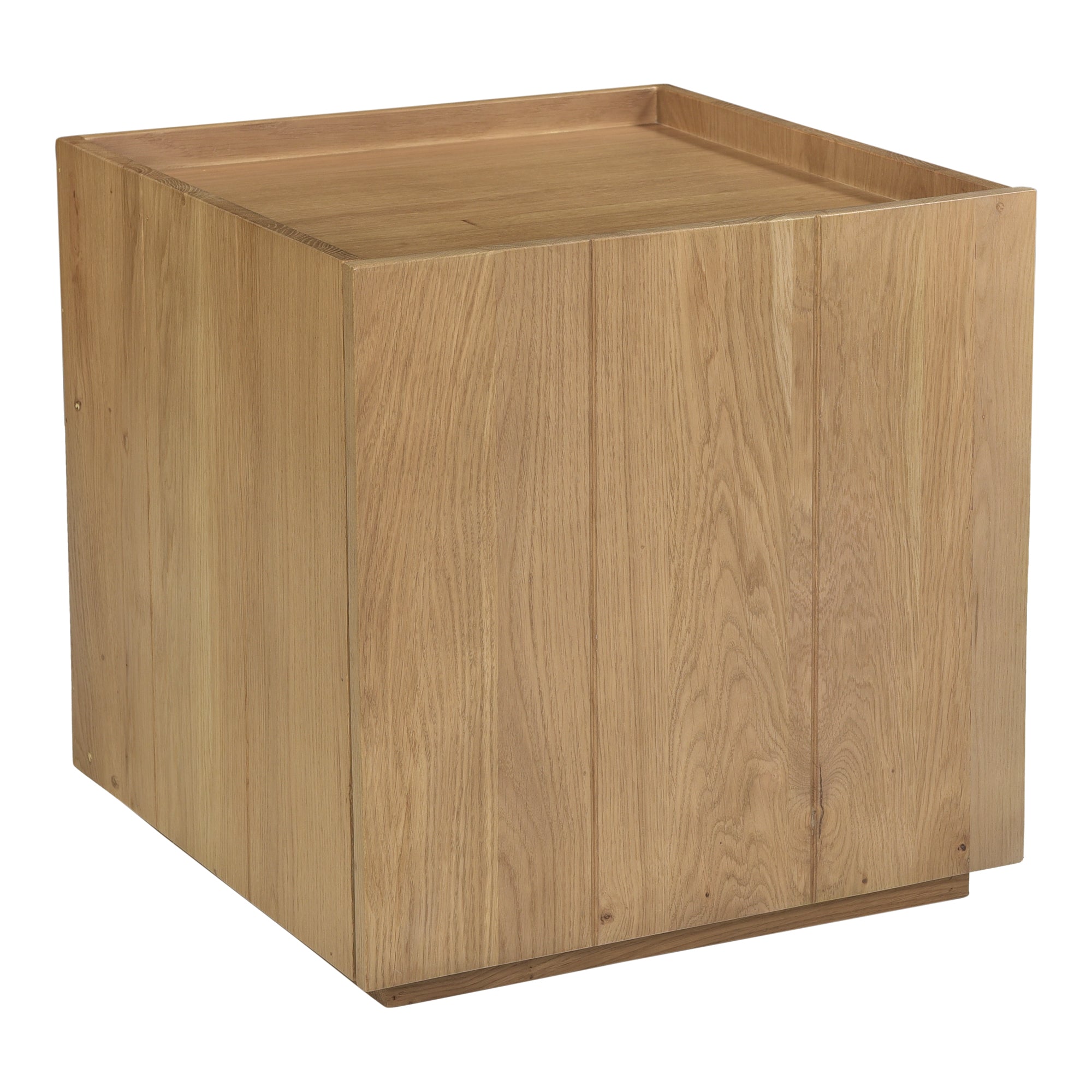 Plank Nightstand Natural - Moes Home