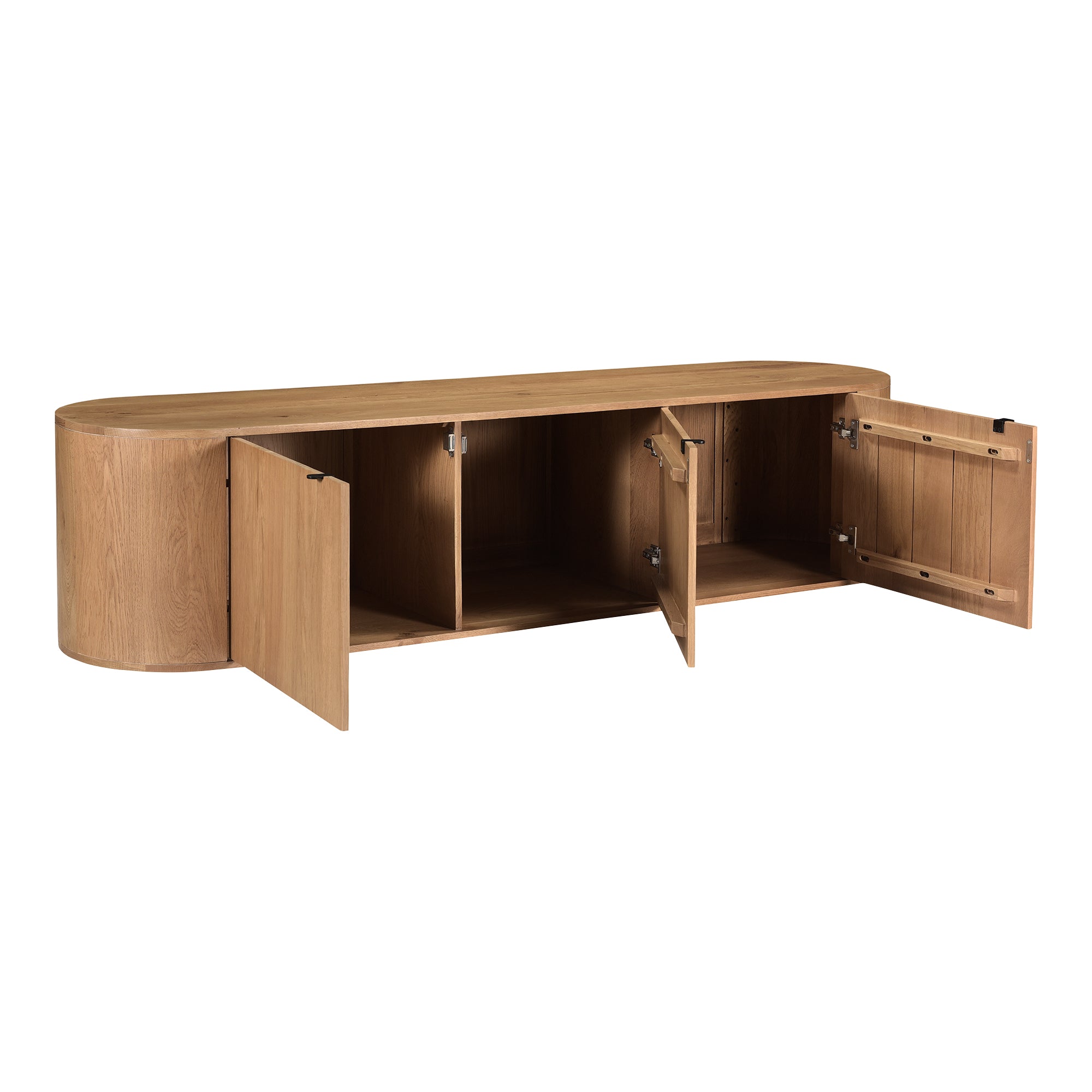 Theo Media Bench Natural - Moes Home