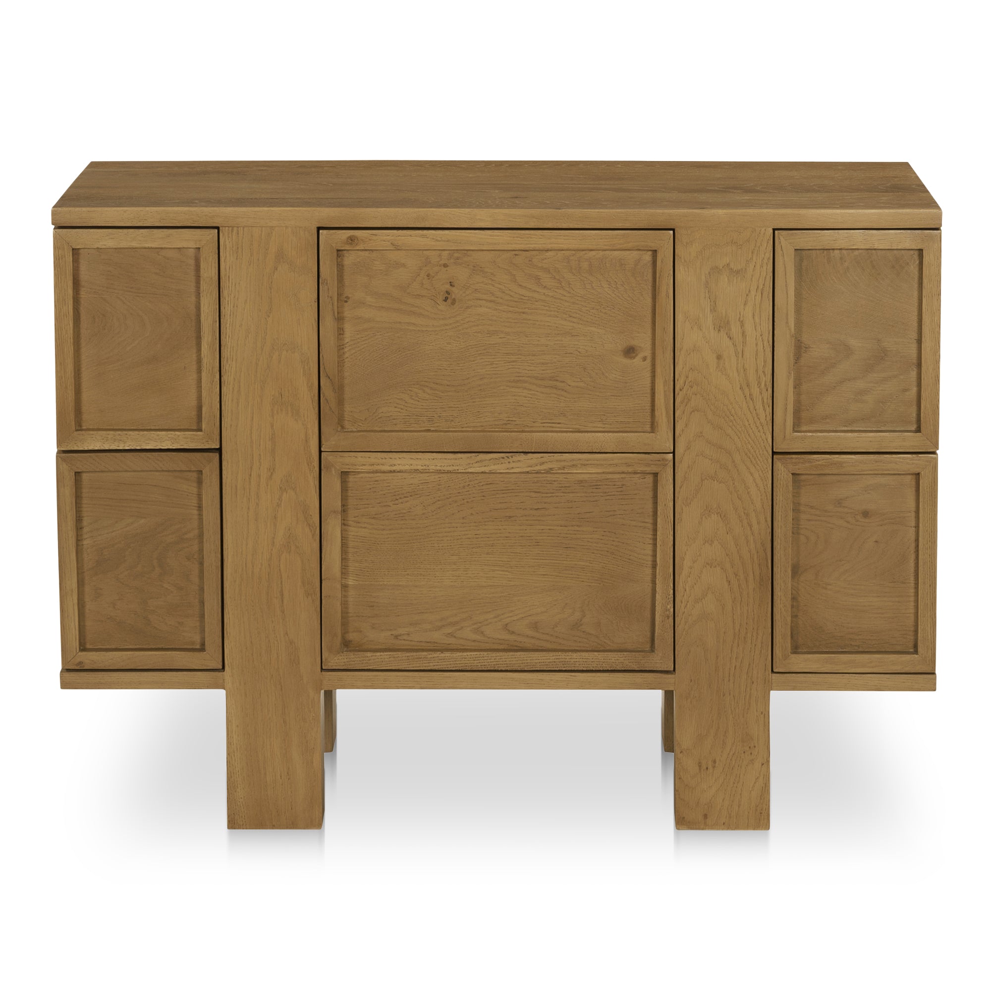 Henley Nightstand Brown - Moes Home