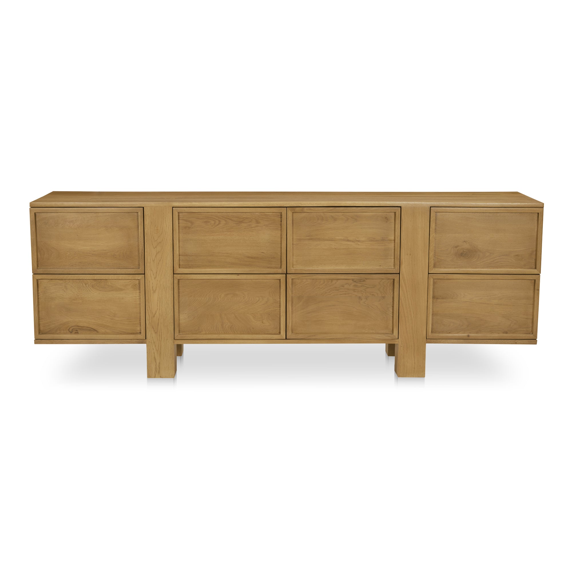 Henley 8 Drawer Dresser Brown - Moes Home