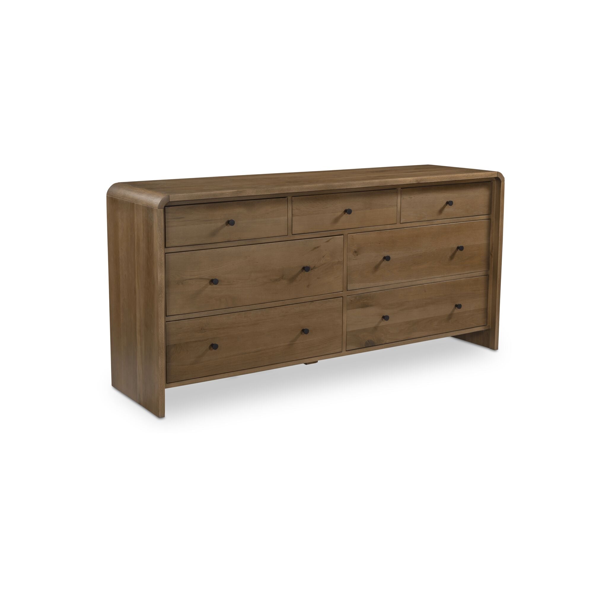 Riley 7 Drawer Dresser Oak - Moes Home