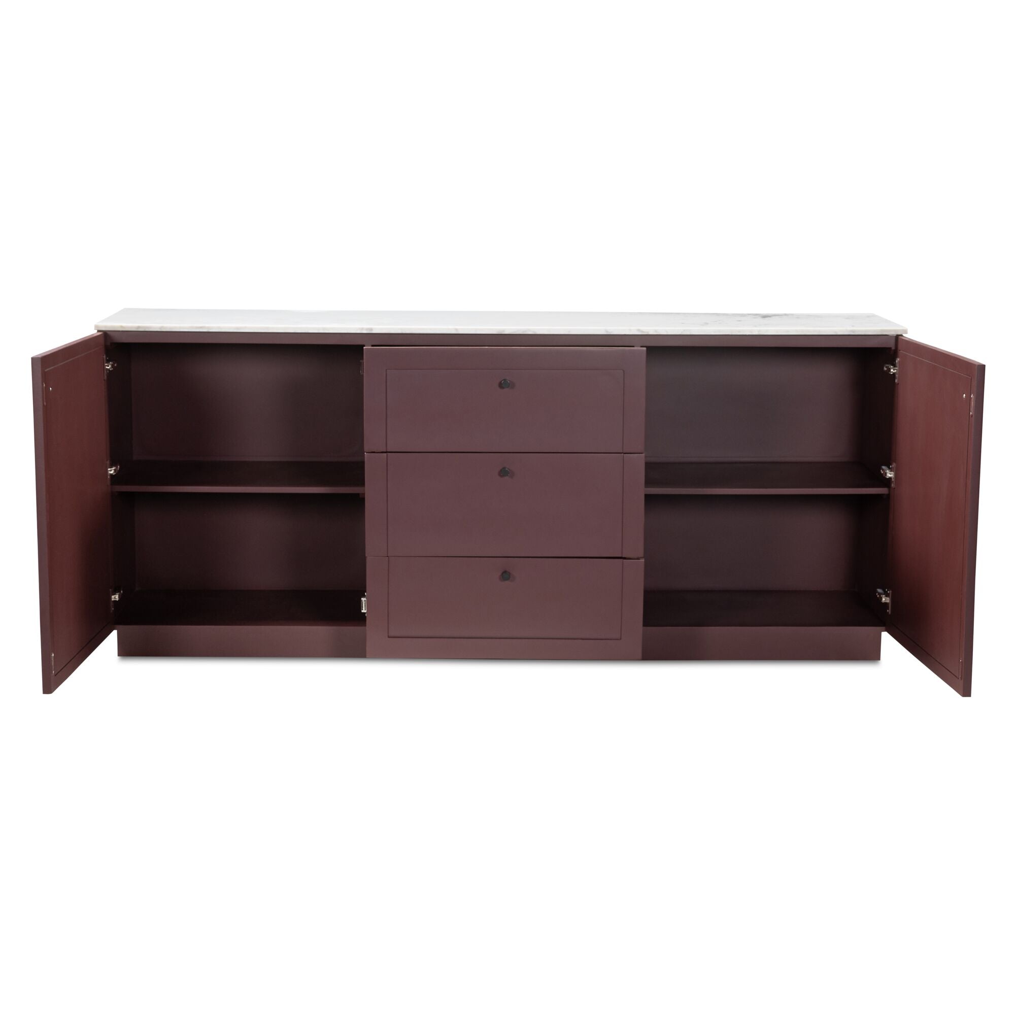 Nadine Sideboard Deep Burgundy