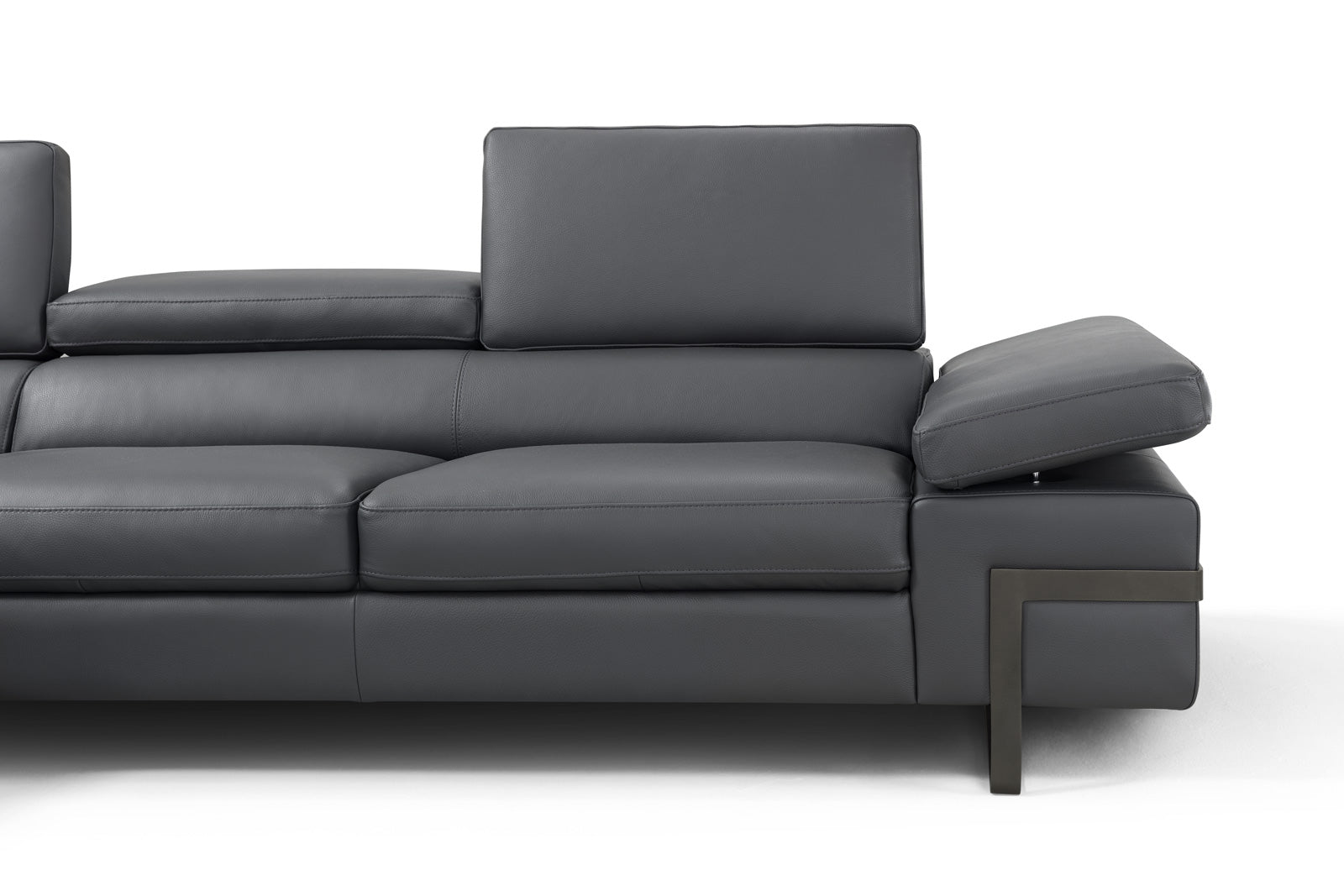 Rimini Italian Leather Sectional J&M