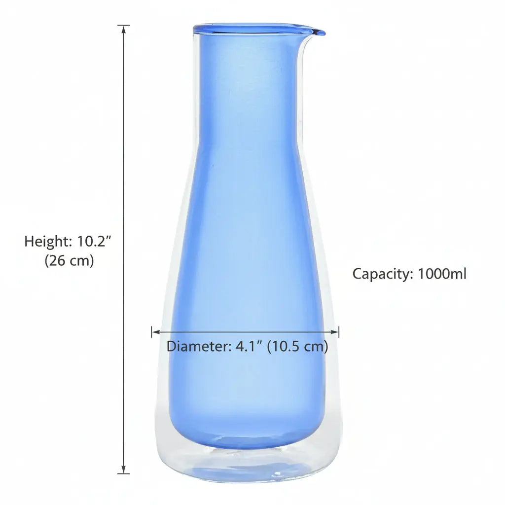 Rocks Blue Carafe