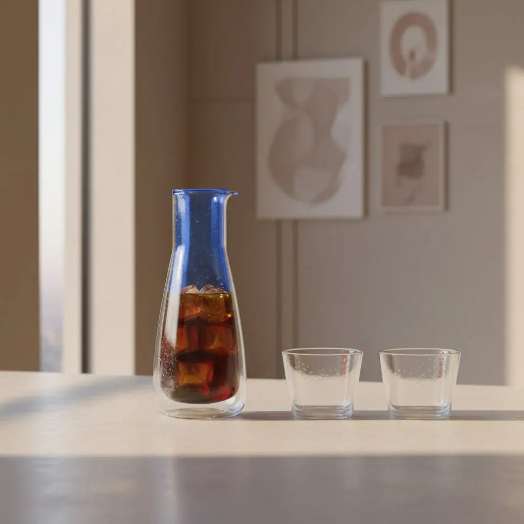 Rocks Blue Carafe