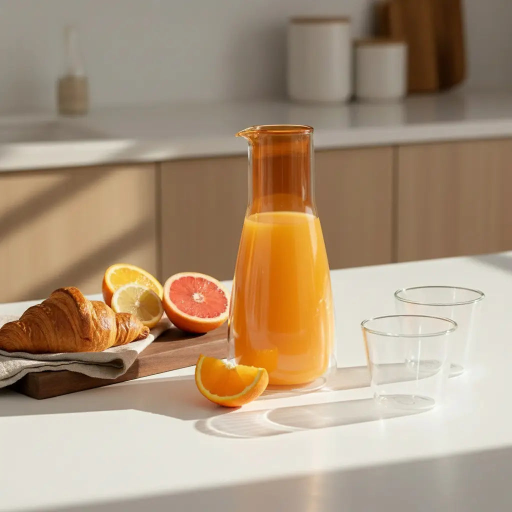 Rocks Orange Carafe
