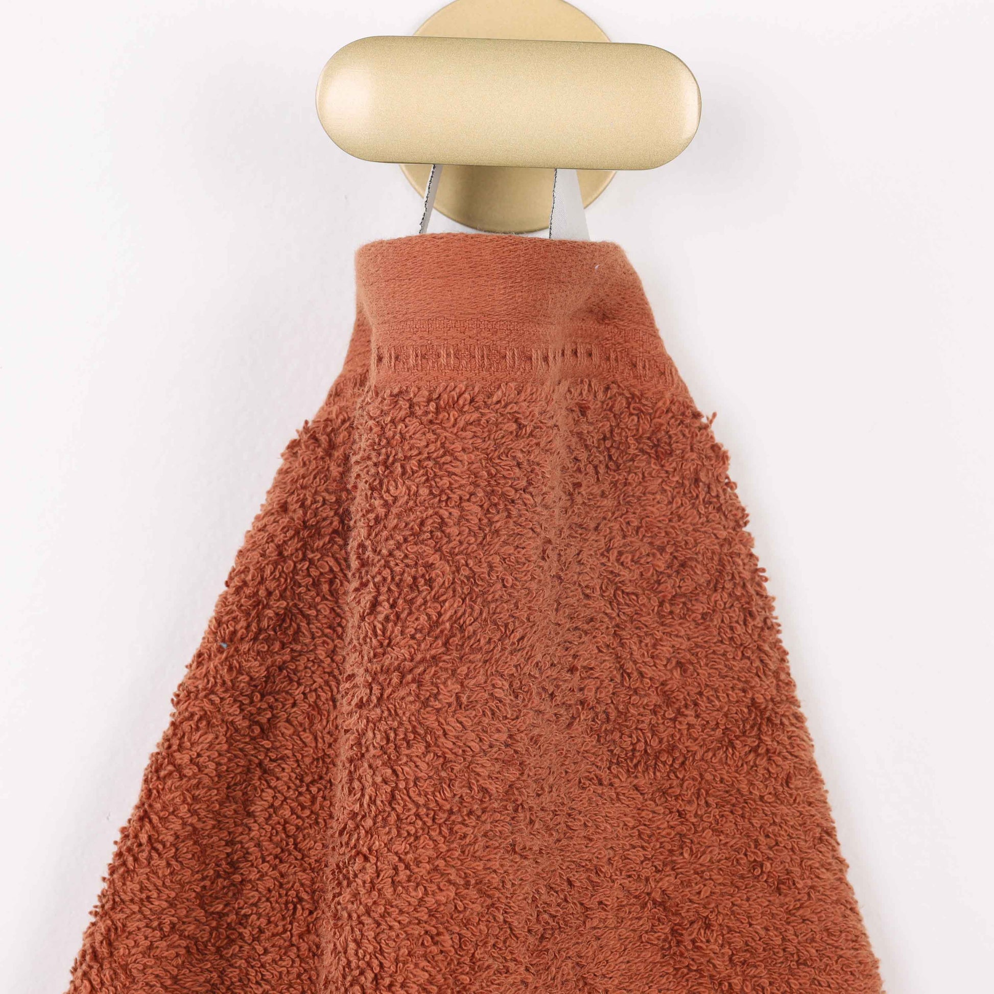 Honeycomb Textured Waffle Border Cotton Bath Towels, Set of 4 - Bath Towel by Superior Brand