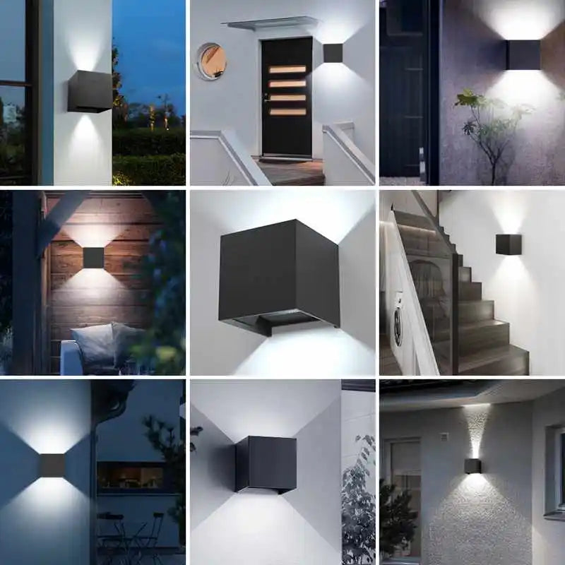 IP65 LED Wall Light – Outdoor Waterproof Aluminum Sconce for Porch, Garden & Bedroom