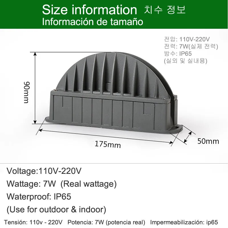 LED Window Outline Light IP67 Outdoor Indoor Door Frame Wall TV Decor Lamp