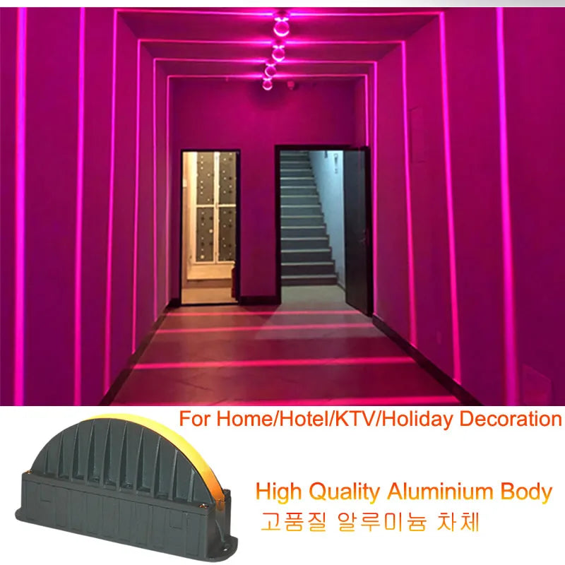 LED Window Outline Light IP67 Outdoor Indoor Door Frame Wall TV Decor Lamp