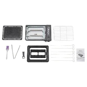Portable Butane Grill Stove with Grill Net Outdoor Camping Traveling Trekking BBQ