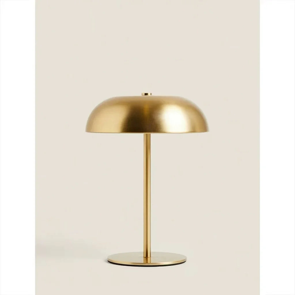 Cute Mushroom Table Lamp Touch Dimmable Rechargeable LED Bedside Night Light