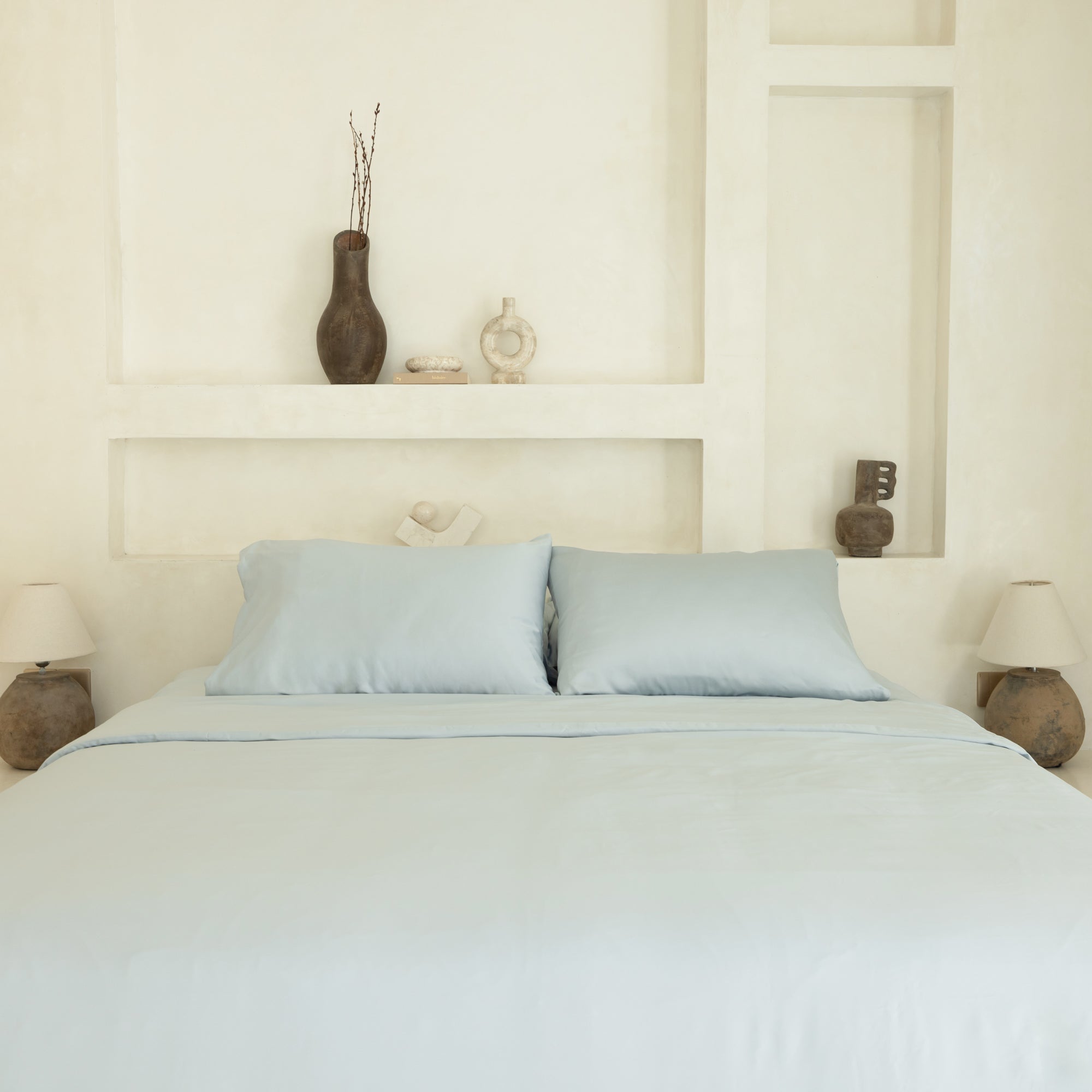 Organic Bamboo Sateen Bed Sheet Set