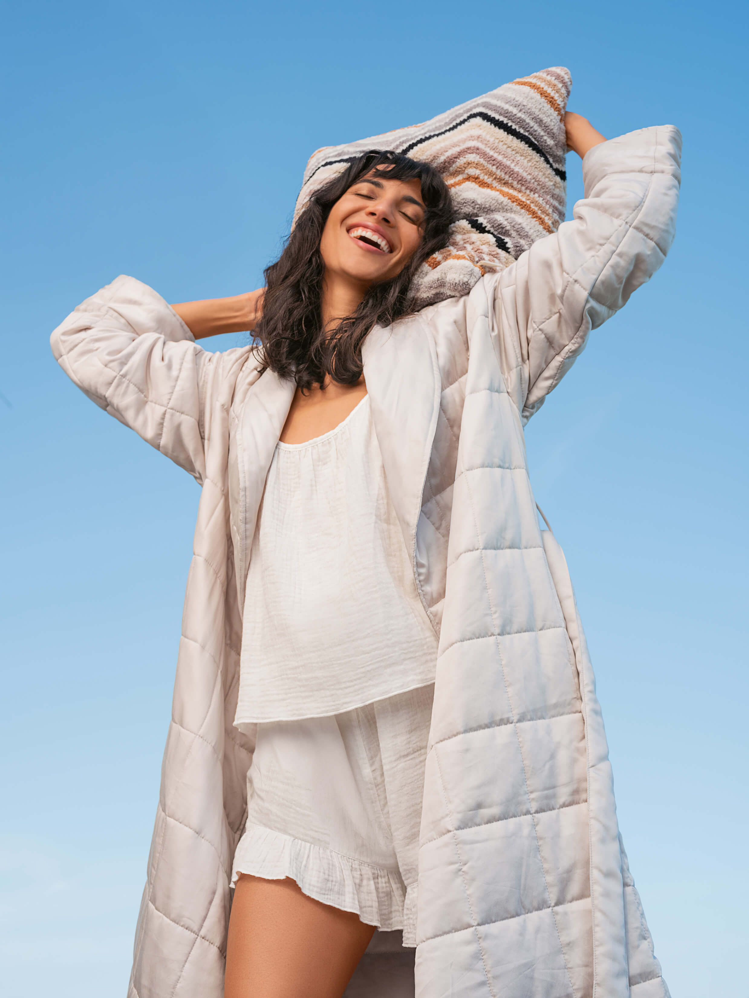 TENCEL™️ Quilted Robe | Last Chance