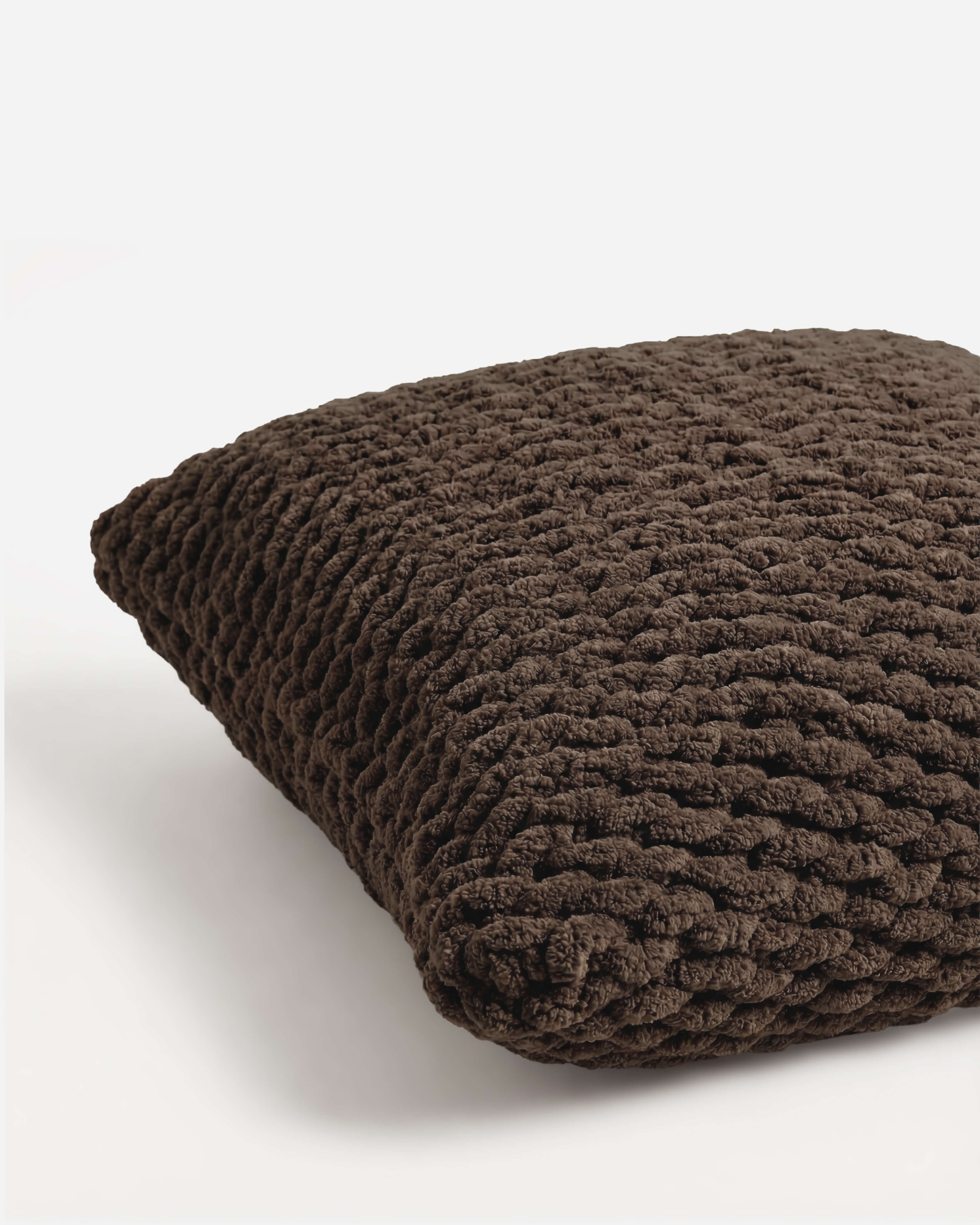 Snug Chunky Knit Throw Pillow