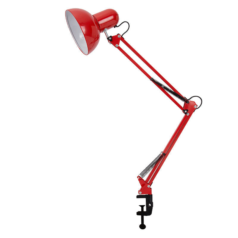 Modern Minimalist Adjustable Metal Table Lamp LED Clip On Desk Light