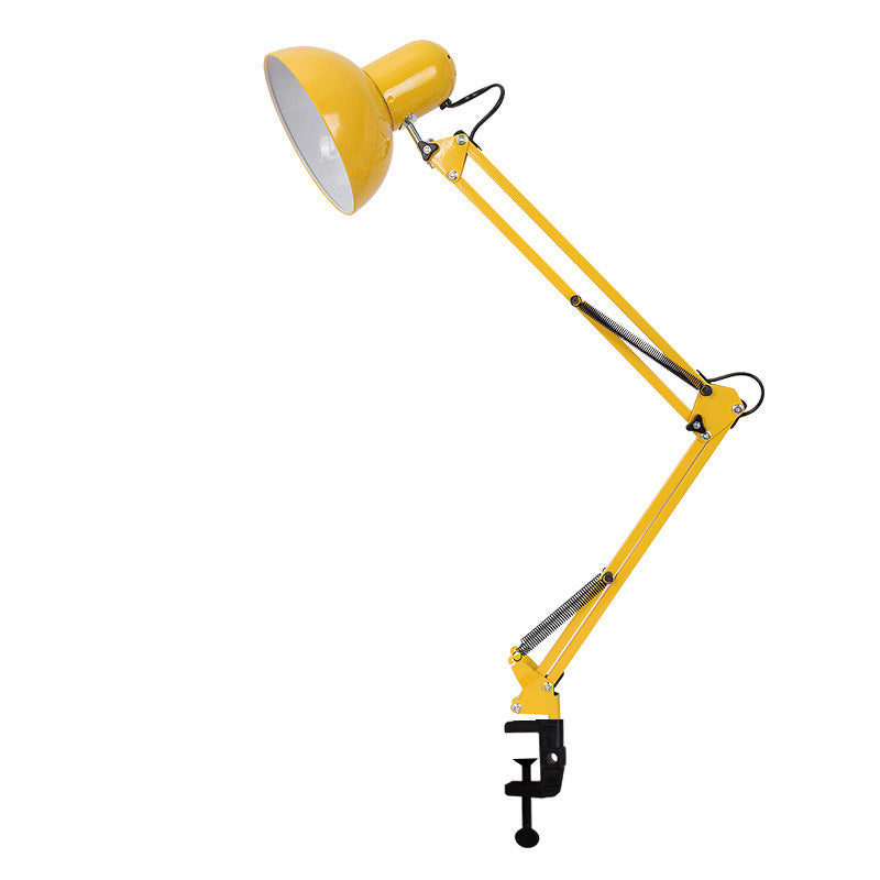 Modern Minimalist Adjustable Metal Table Lamp LED Clip On Desk Light