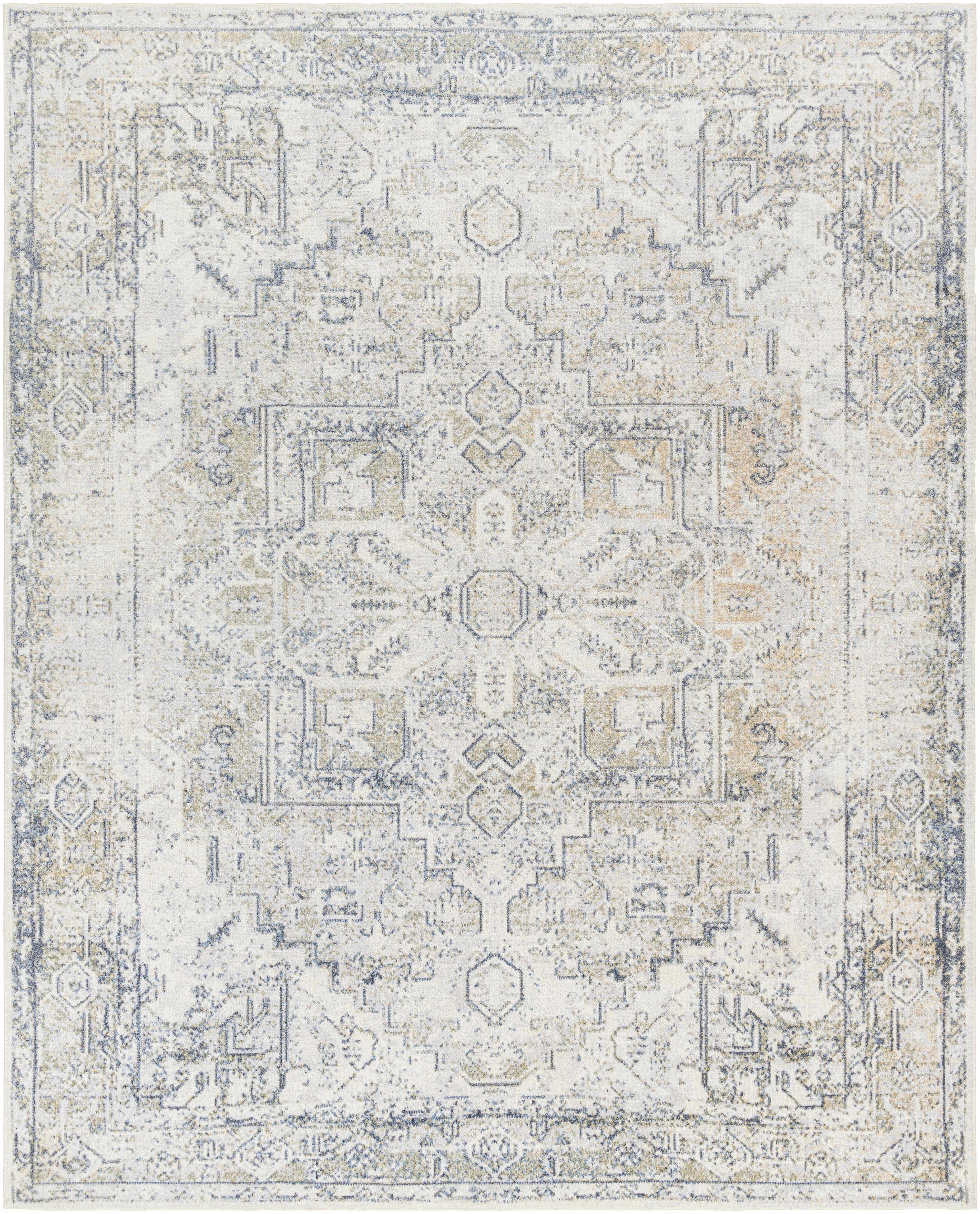 Hera Olive Boutique Washable Rug