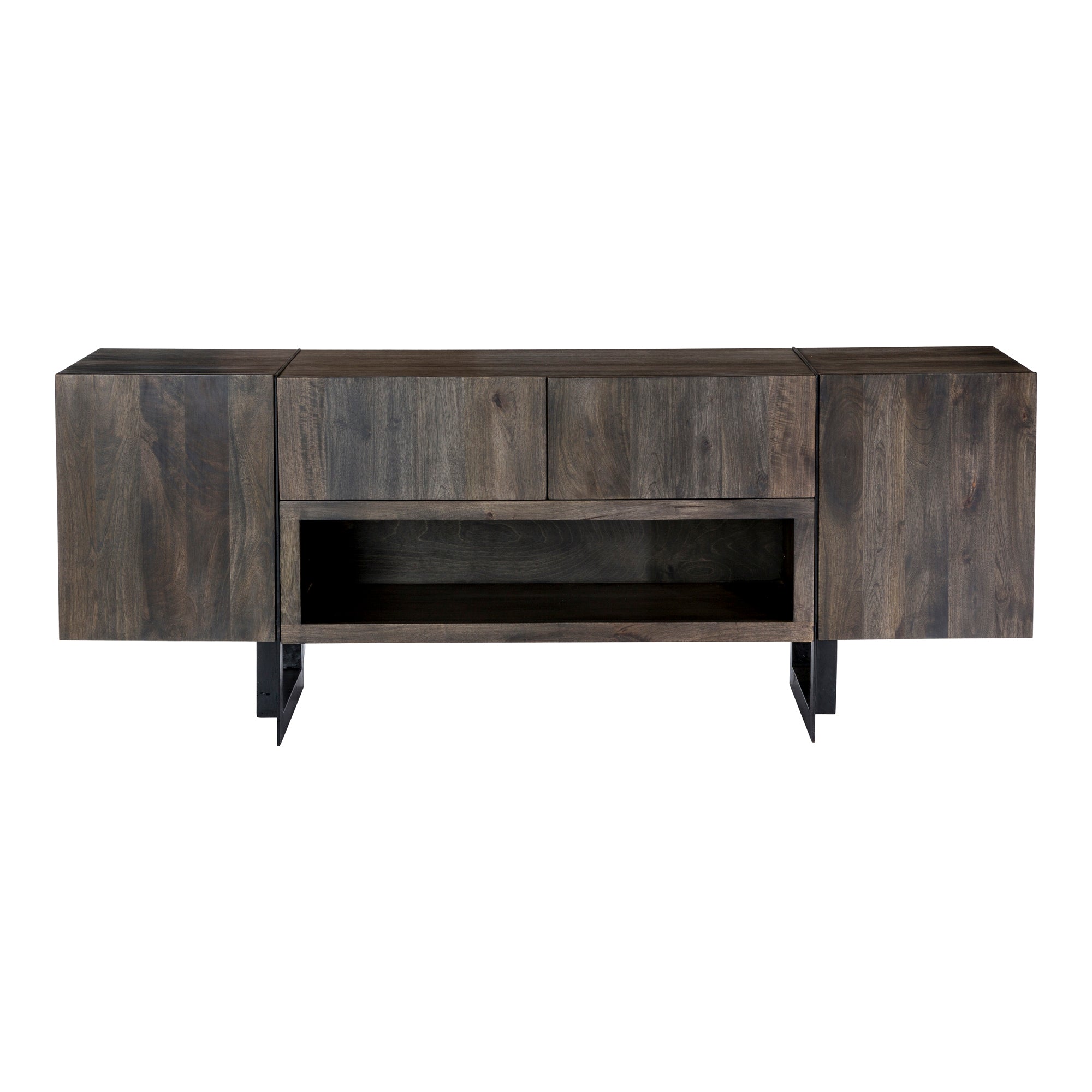 Tiburon Media Cabinet Natural - Moes Home