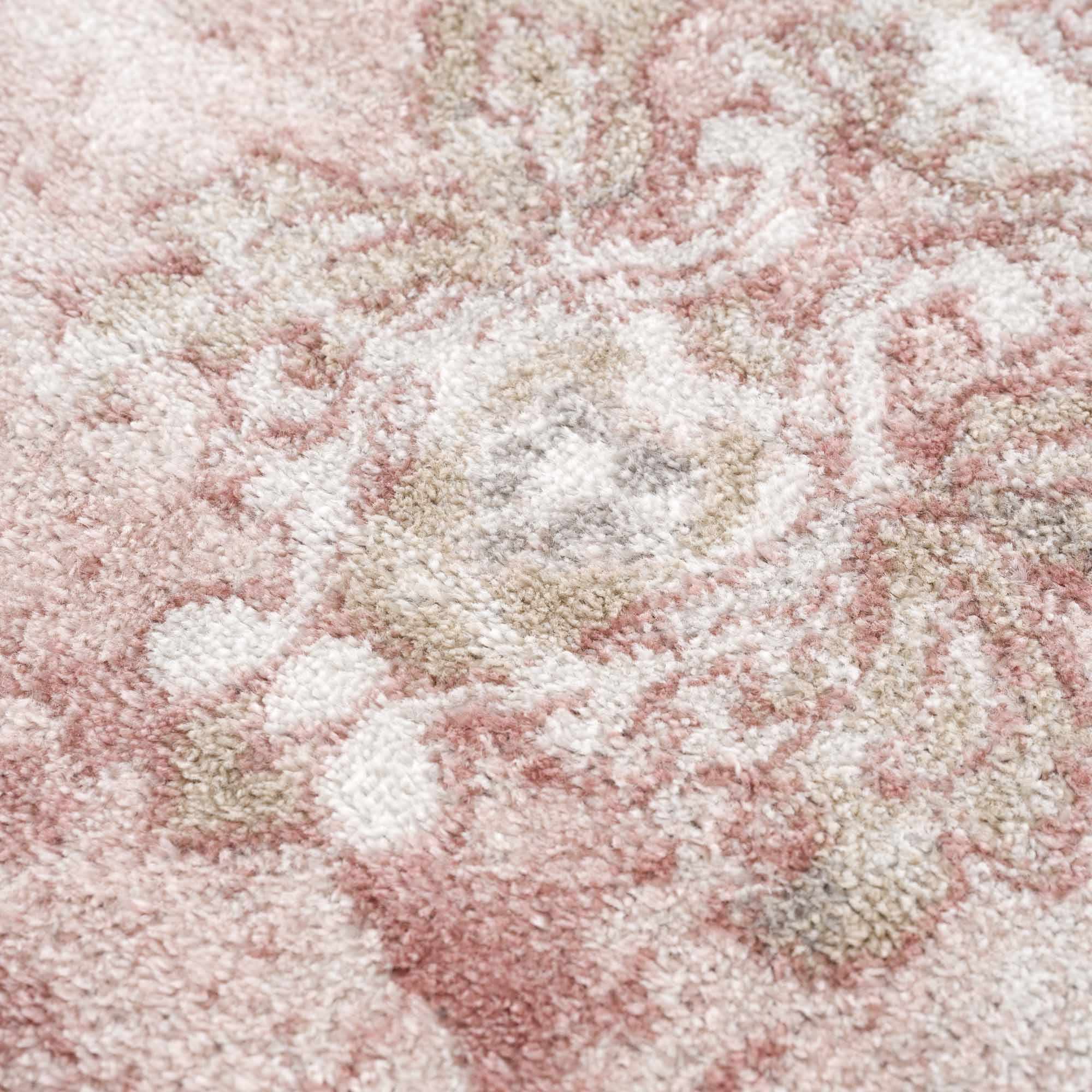 Kandos Blush & Light Pink Area Rug