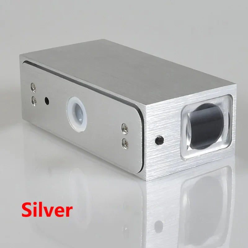 Outdoor Waterproof Wall Light – 6W Silver Aluminum Up Down LED Sconce IP65 Porch