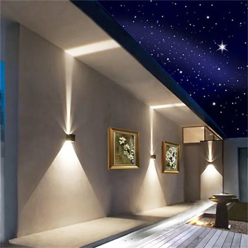 IP65 LED Wall Light – Outdoor Waterproof Aluminum Sconce for Porch, Garden & Bedroom