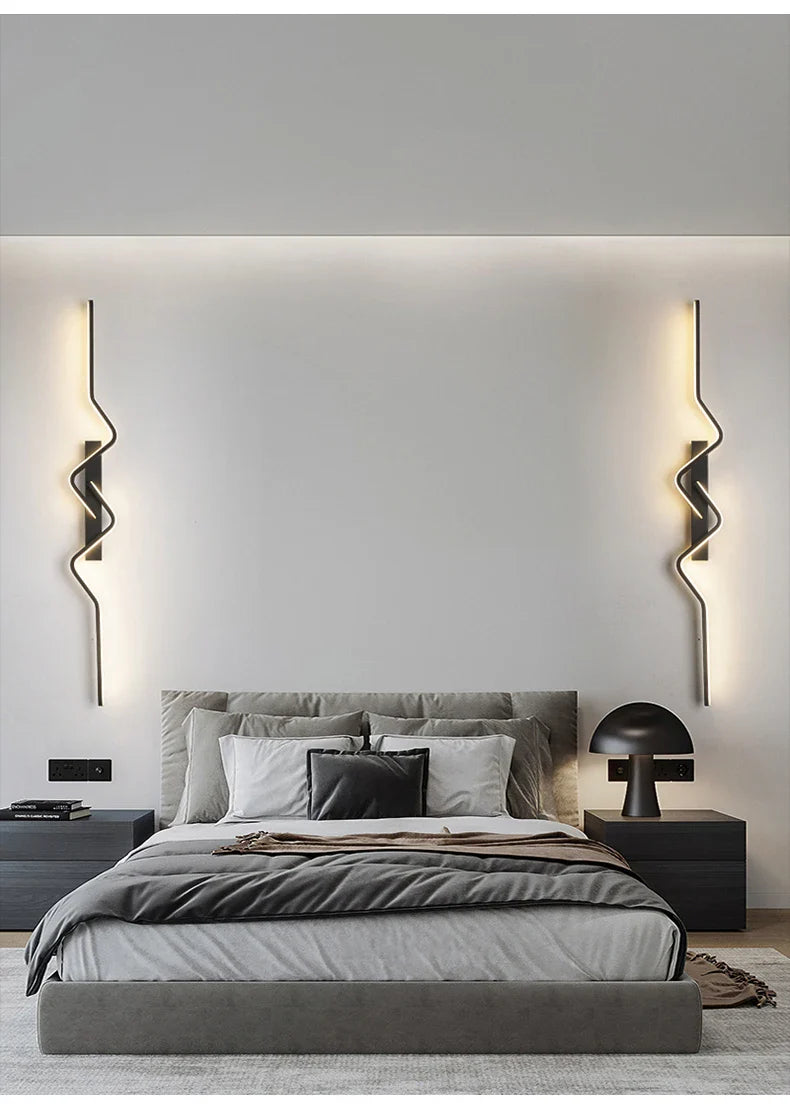 Modern Long Wall Light – Decorative LED Fixture for Corridor, Ceiling & Living Room