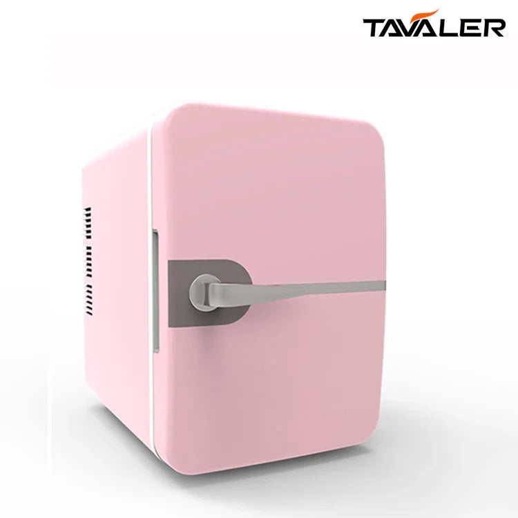 TAVALER 6L Mini Fridge Car Refrigerator USB Cooling Heating for Skincare Drinks