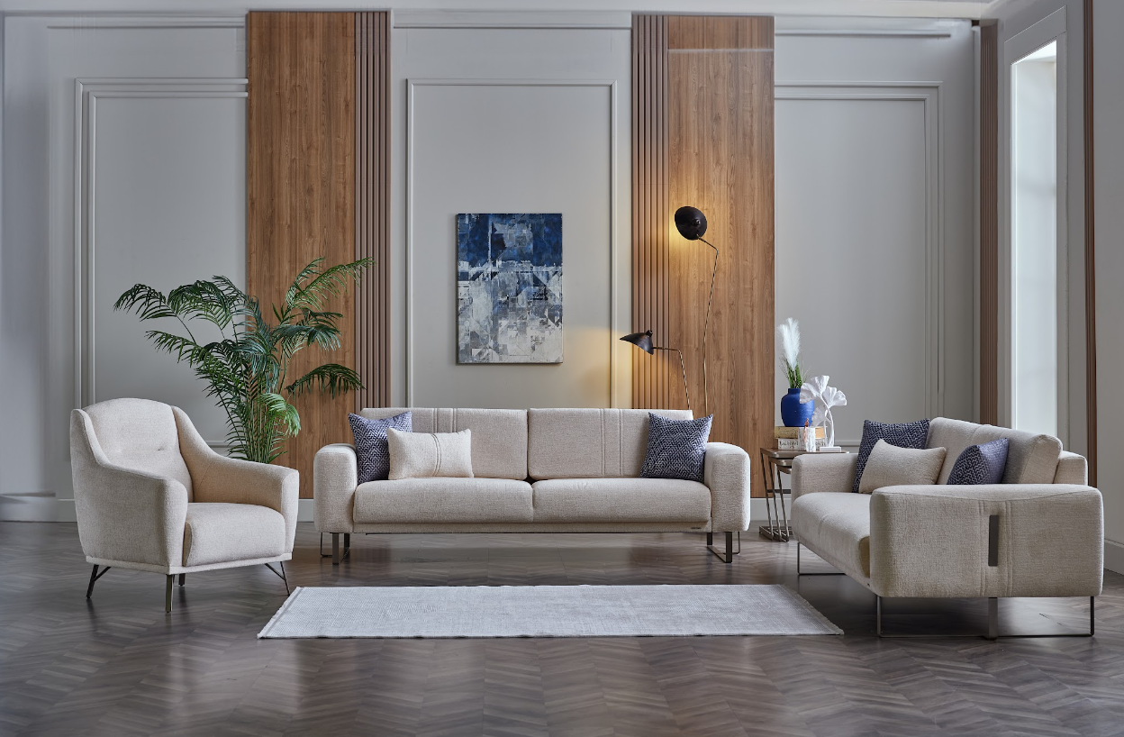 Mirante 94" Wide Full-Size Sleeper Sofa – Modern Comfort & Functionality