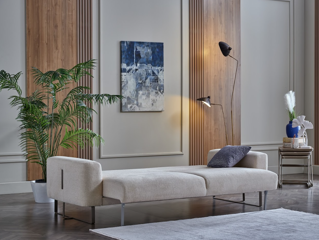 Mirante 94" Wide Full-Size Sleeper Sofa – Modern Comfort & Functionality