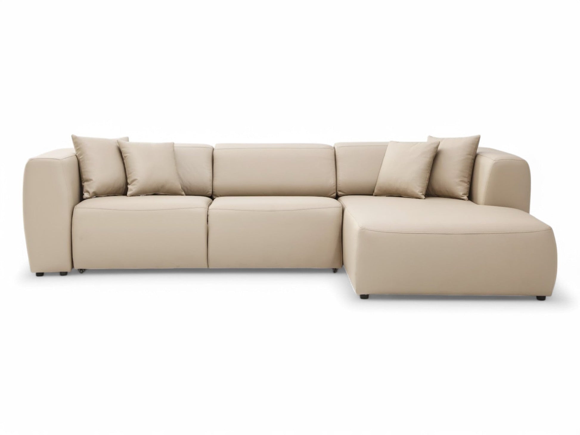 Picasso Convertible Sectional Beige RAF Bellona