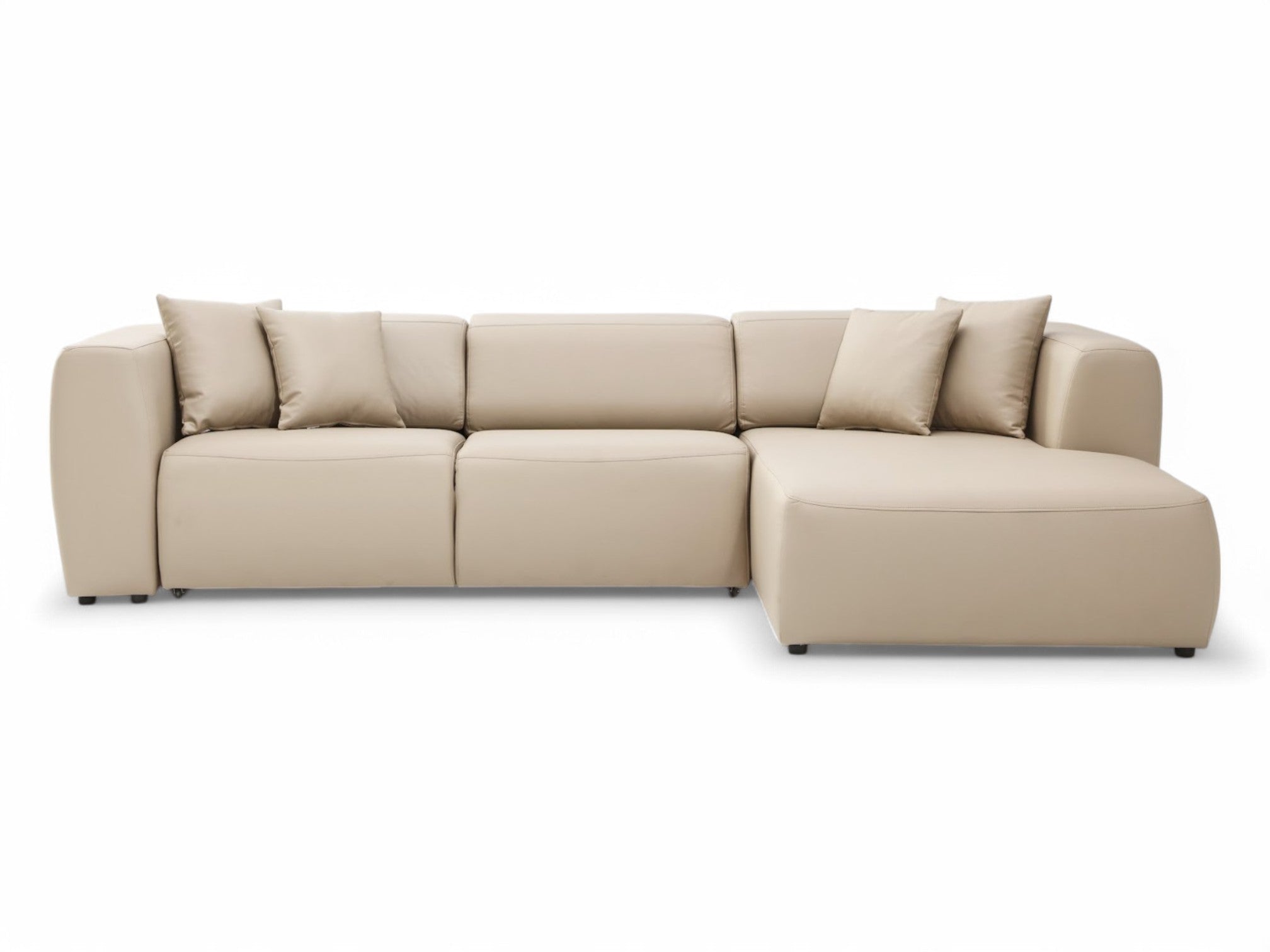 Picasso Convertible Sectional Beige RAF Bellona