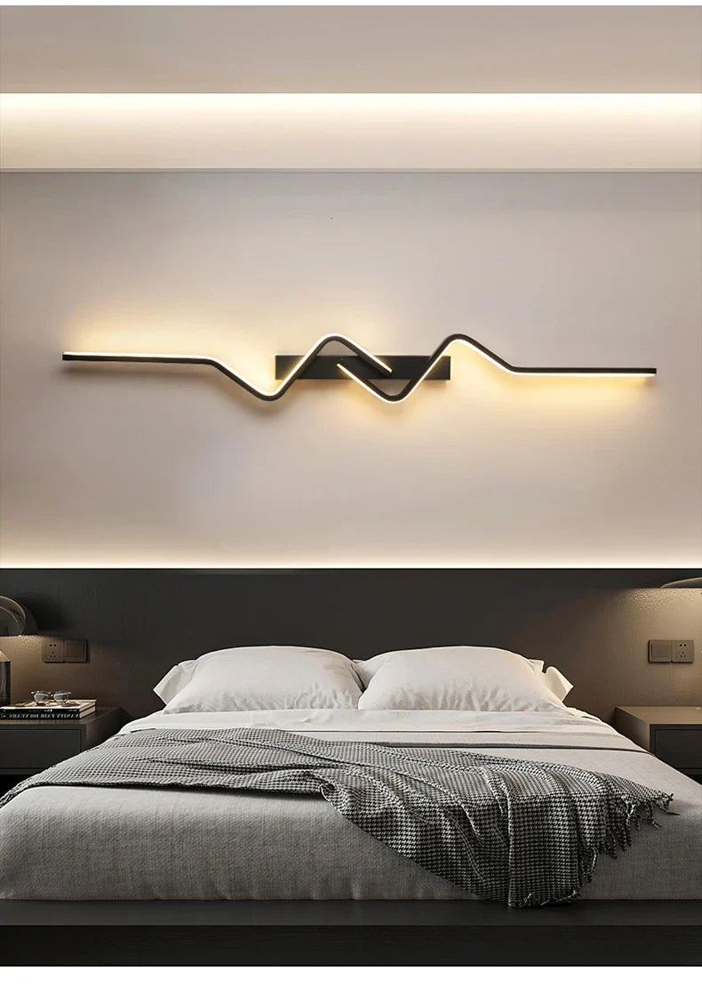 Modern Long Wall Light – Decorative LED Fixture for Corridor, Ceiling & Living Room