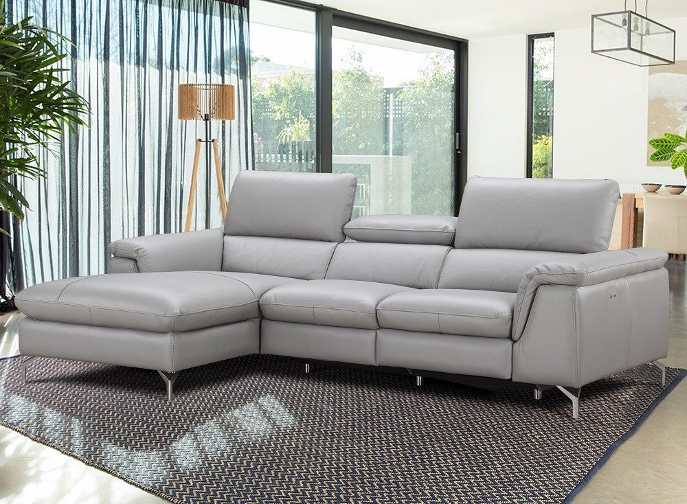 Serena Premium Leather Sectional J&M