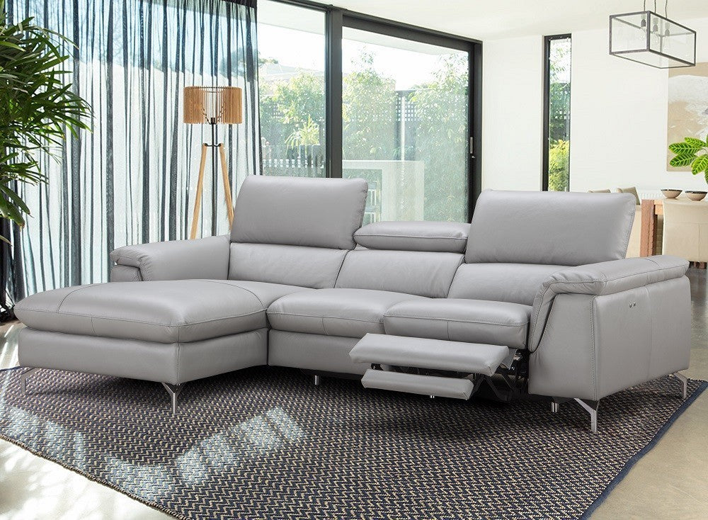 Serena Premium Leather Sectional J&M