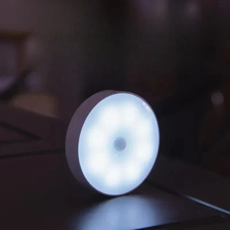 Wireless LED Button Night Light – Motion Sensor Lamp for Bedroom, Closet, Stairs