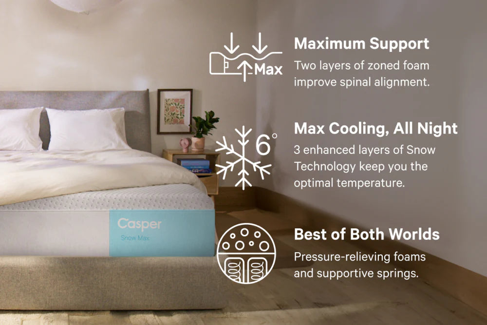 Casper Snow Max Hybrid Mattress