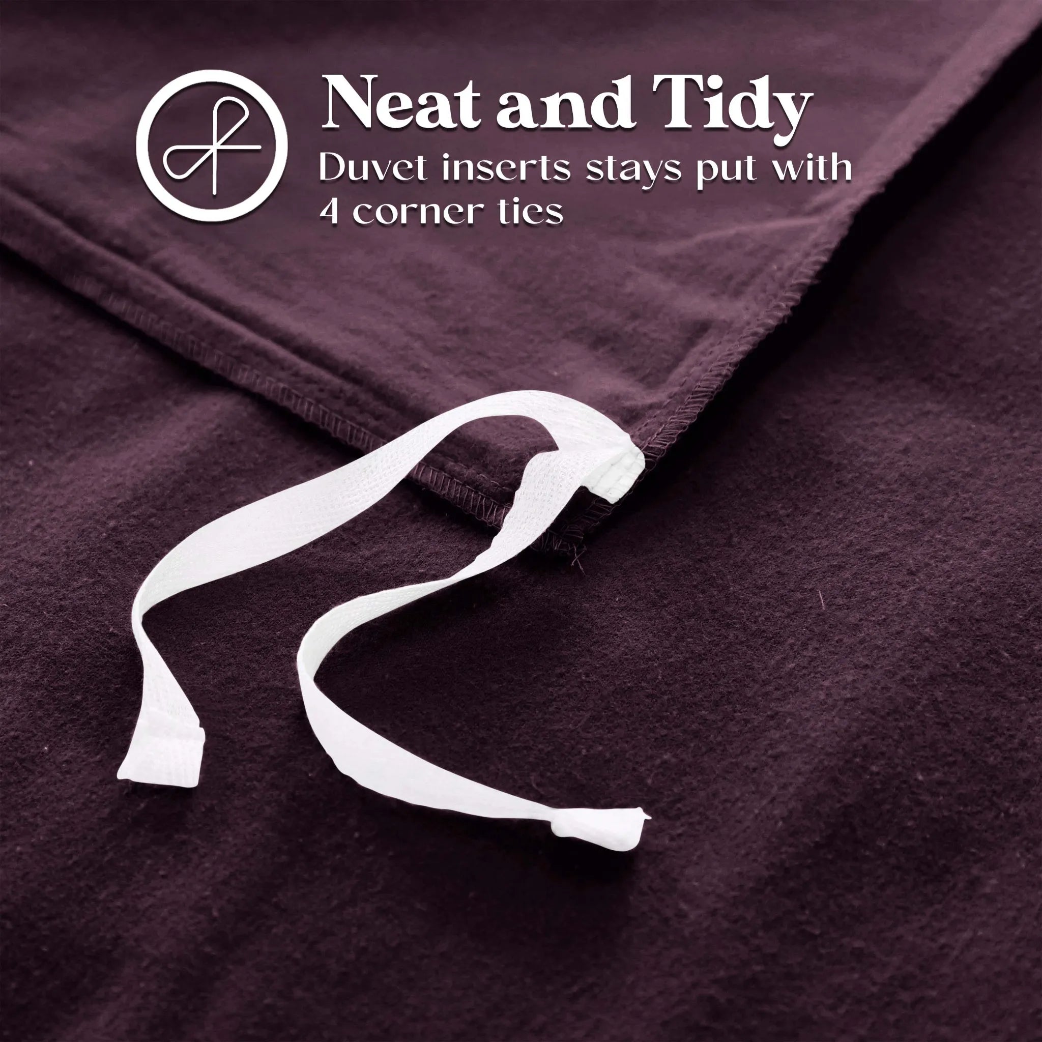 Flannel Cotton Modern Solid Fuzzy Duvet Cover Set With Pillow Shams - Duvet Cover Set by Superior Brand