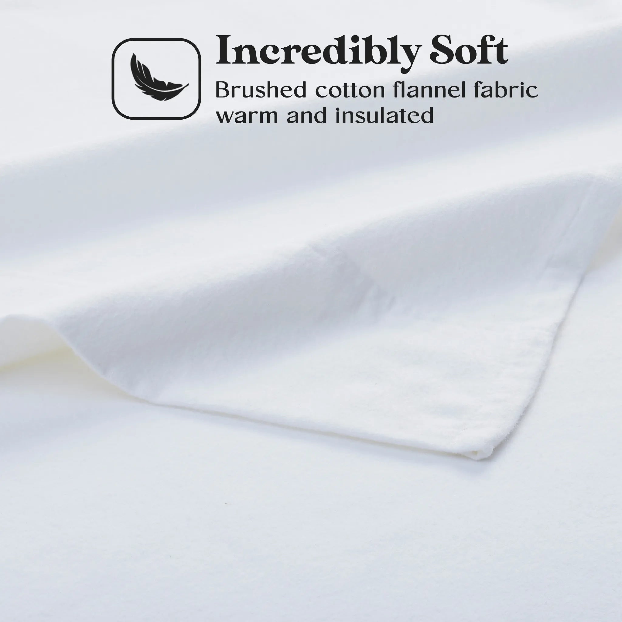 100% Cotton Flannel Solid Deep Pocket Bed Sheet Set - Sheet Set by Superior Brand