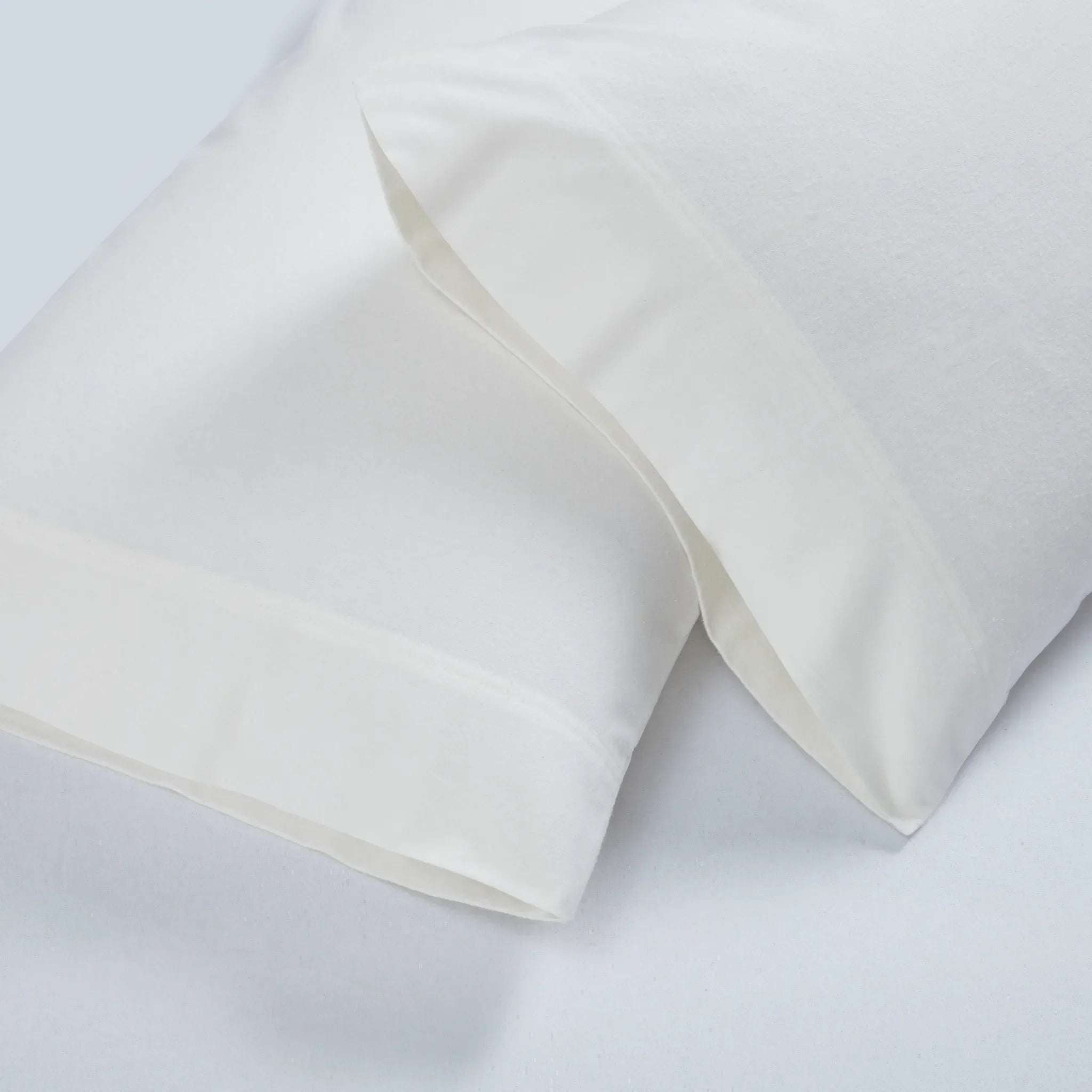 Solid Flannel Cotton Soft Fuzzy Pillowcases, Set of 2 - Pillowcases by Superior Brand