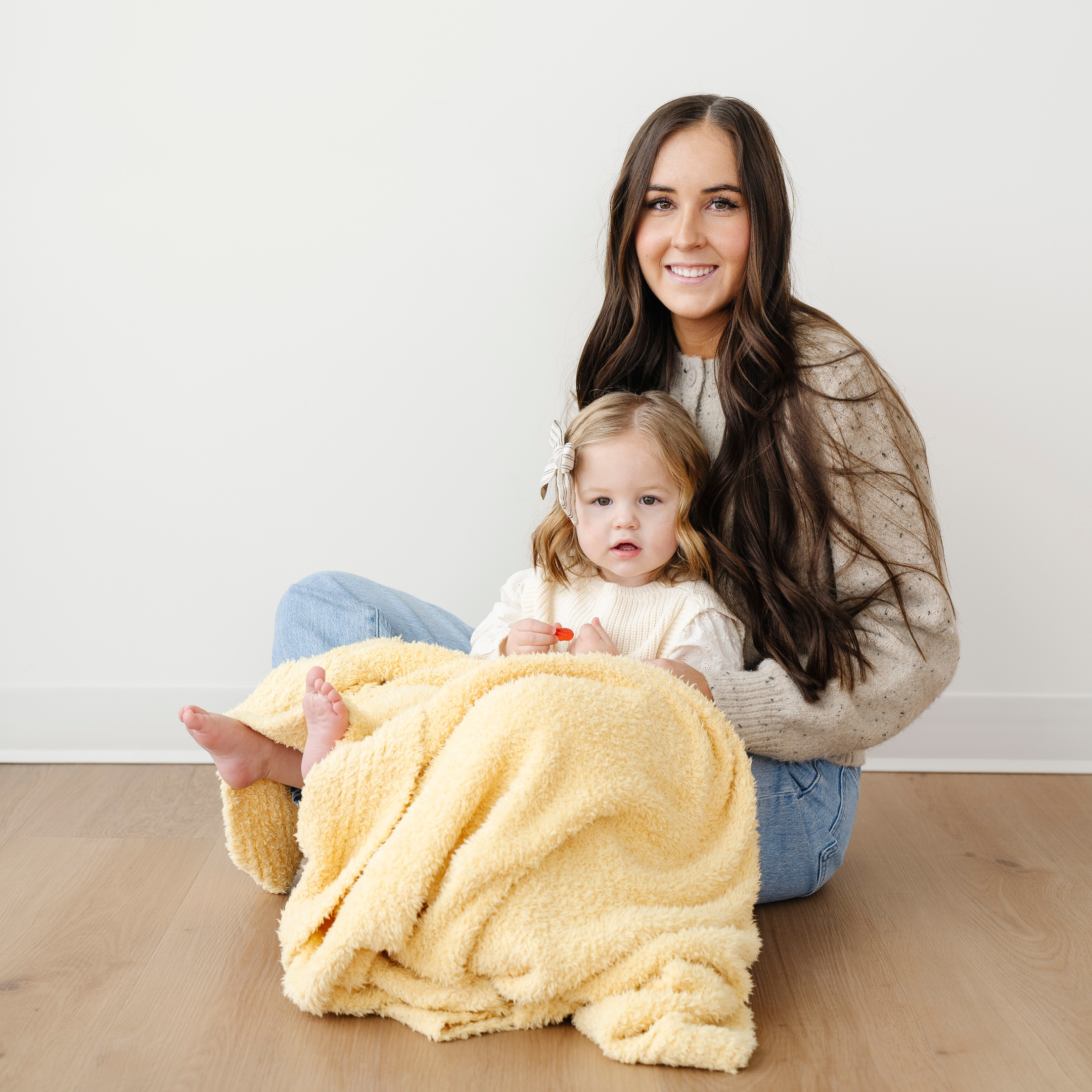 Bamboni® Receiving Blanket 30" x 40" Bamboo Rayon Blend