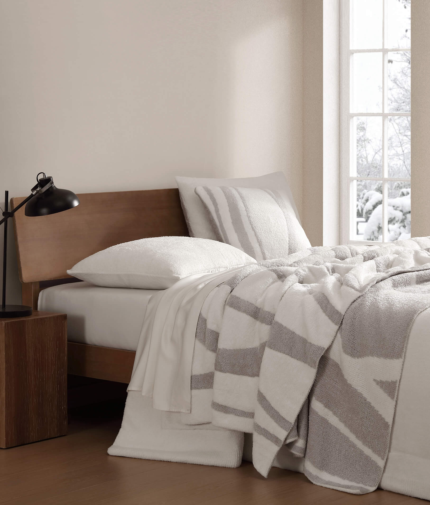 Cloud Silque Woodland Throw Pillow