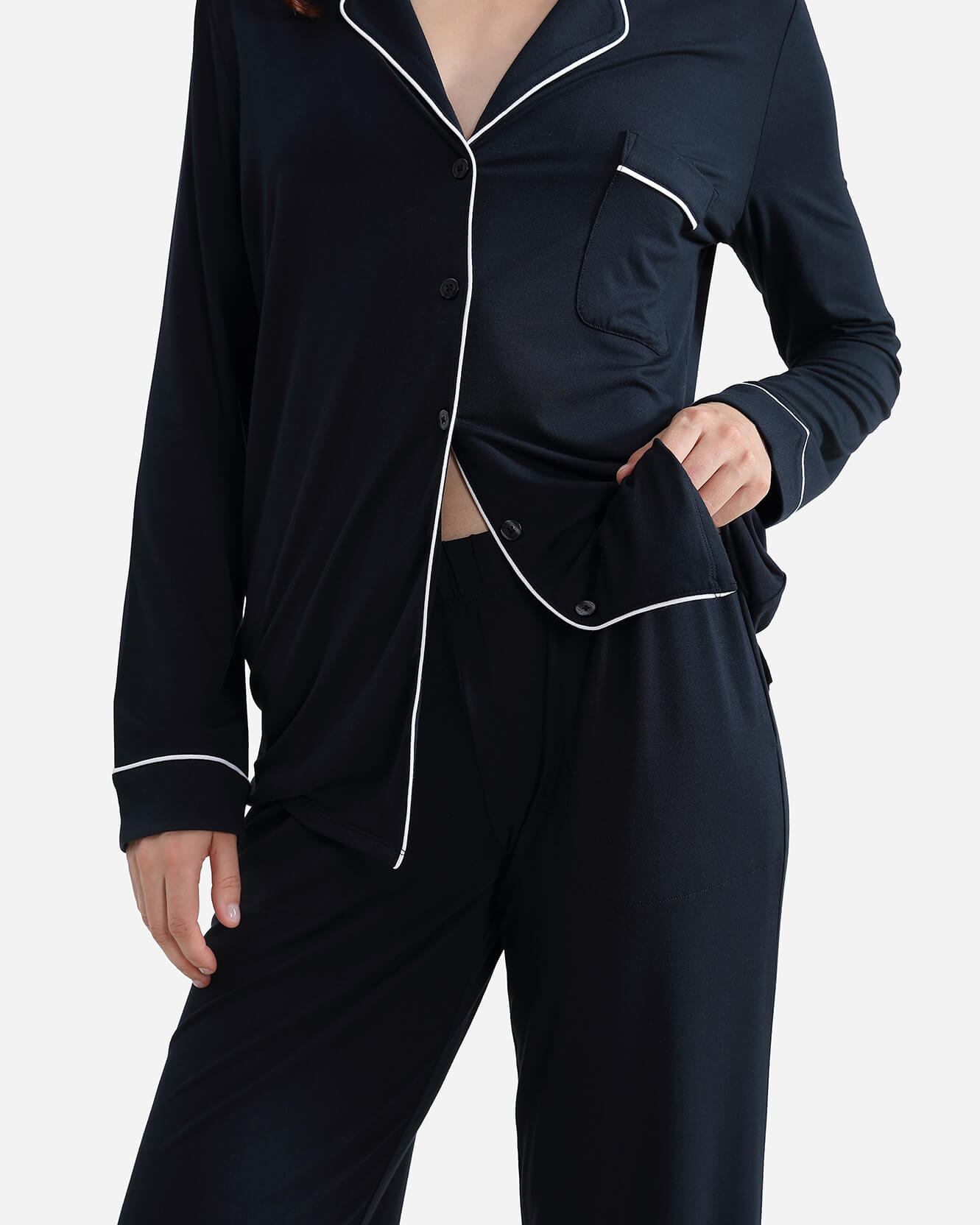 Cooling Modal Long Pajama Set
